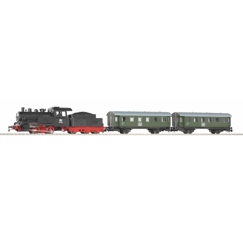 Piko Piko Štartovacia sada Osobný vlak s parnou lokomotívou BR 98 s tendrom DB III - 57112