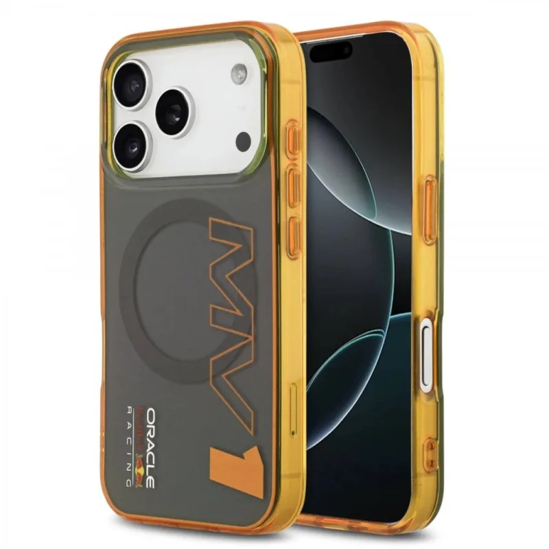 Red Bull PC Double Layer Vertical MV1 MagSafe Zadný Kryt pre iPhone 17 Pro šedá
