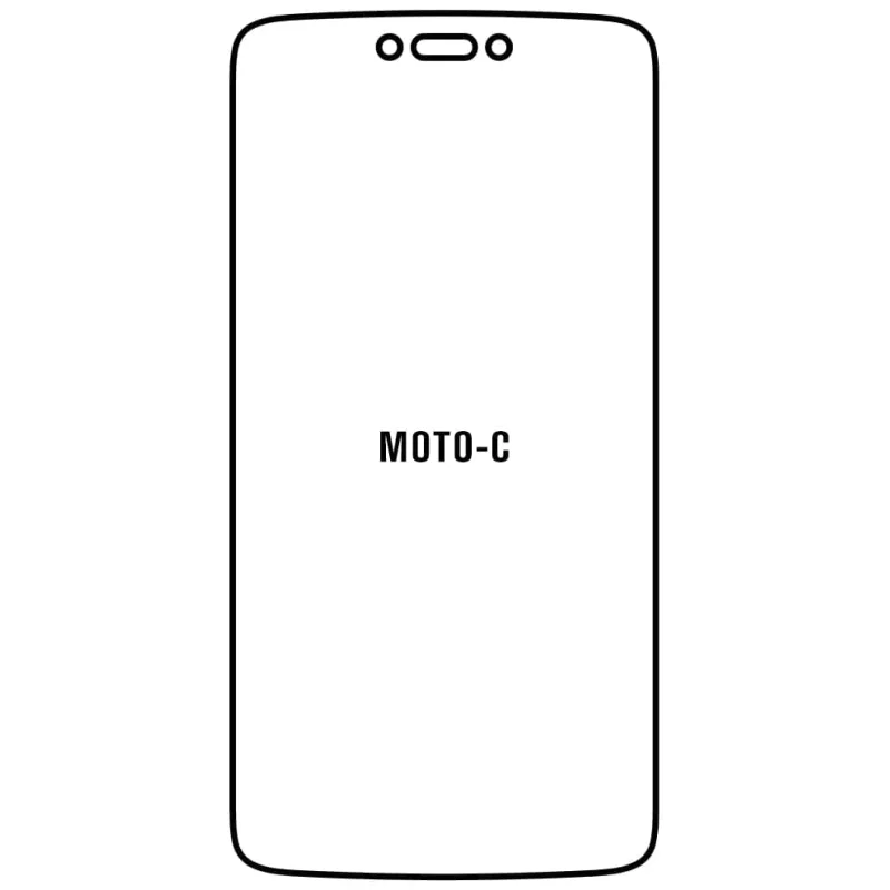 Sunshine Motorola C Predná Hydrogél ochranná fólia Strih: Kompatibilná s krytom, Typ fólie: Číra