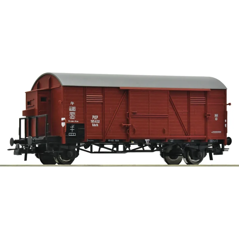 Roco Roco Krytý nákladný vagón typu Kdsth, PKP - 6600059