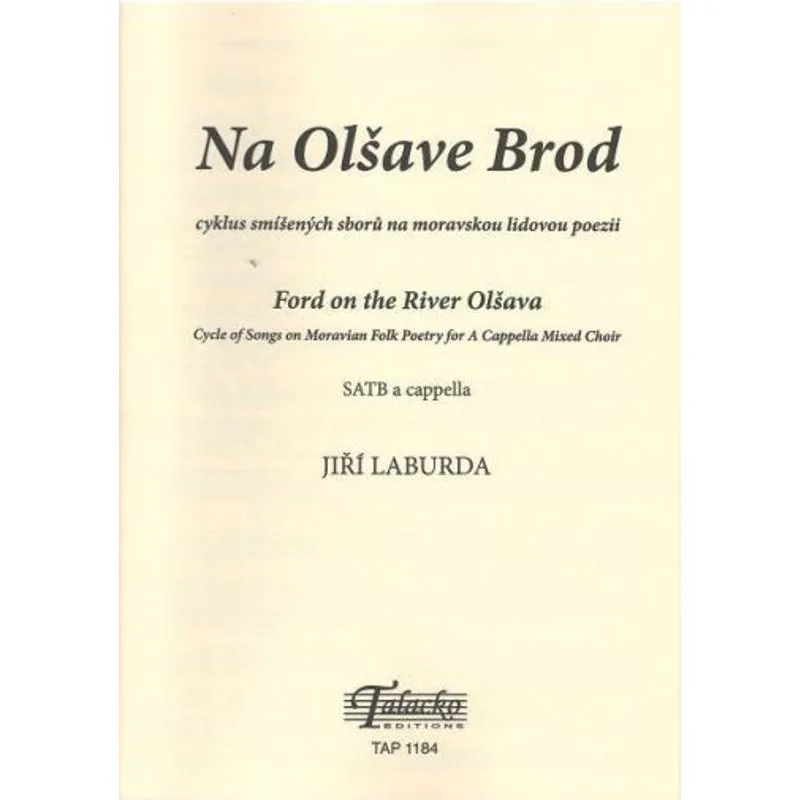 Talacko Editions Na Olšave Brod