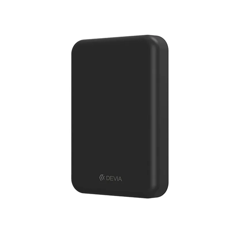 Devia powerbank Smart Series Magnetic Wireless 5000 mAh PD 20W - Black…
