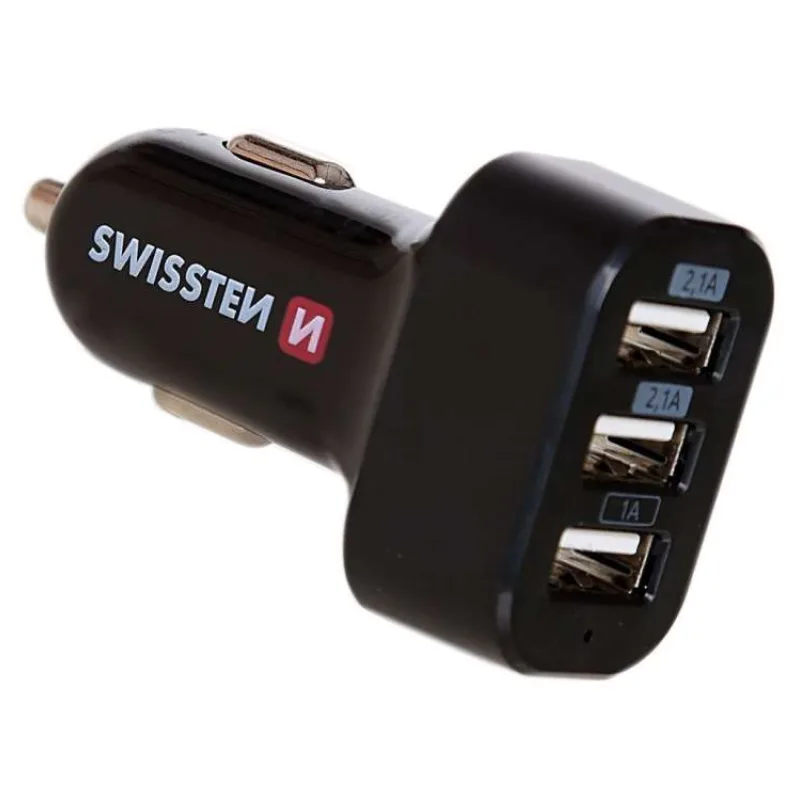 Swissten Cl Adaptér 3X Usb 5,2A Power (20111200)