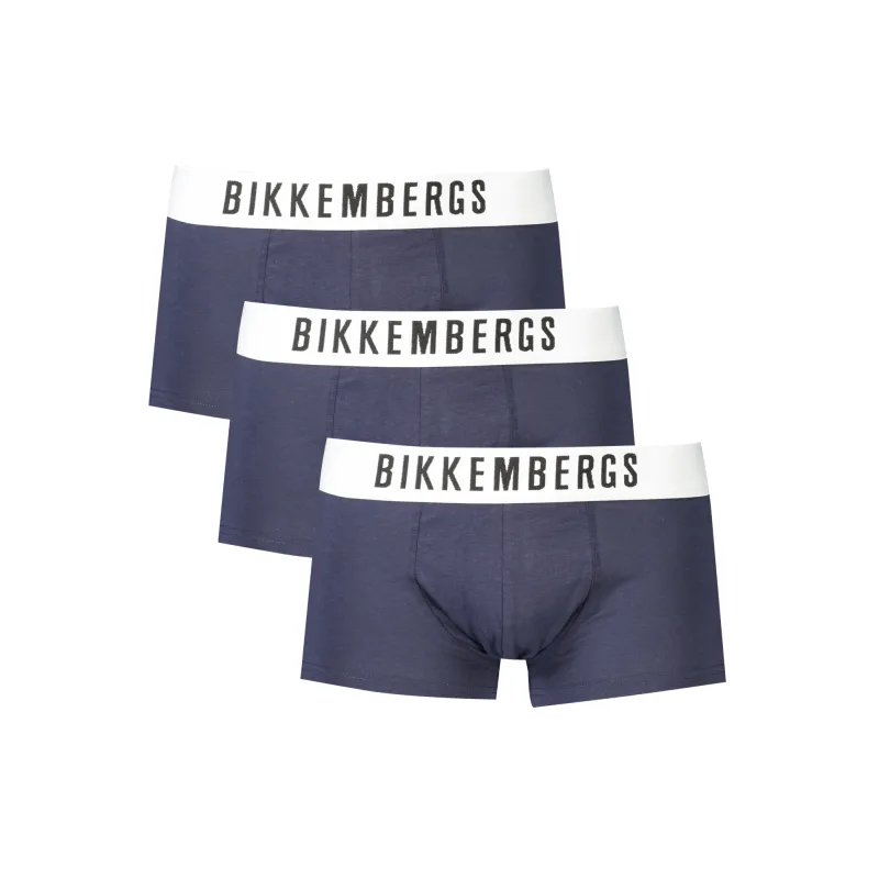 Pánske Boxerky BIKKEMBERGS - Modrá Farba: Modrá, Veľkosť: M