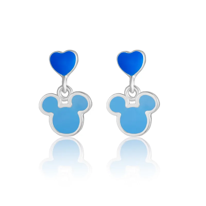 Disney detské náušnice MINI Mickey Mouse strieborné ES00110SL.CS