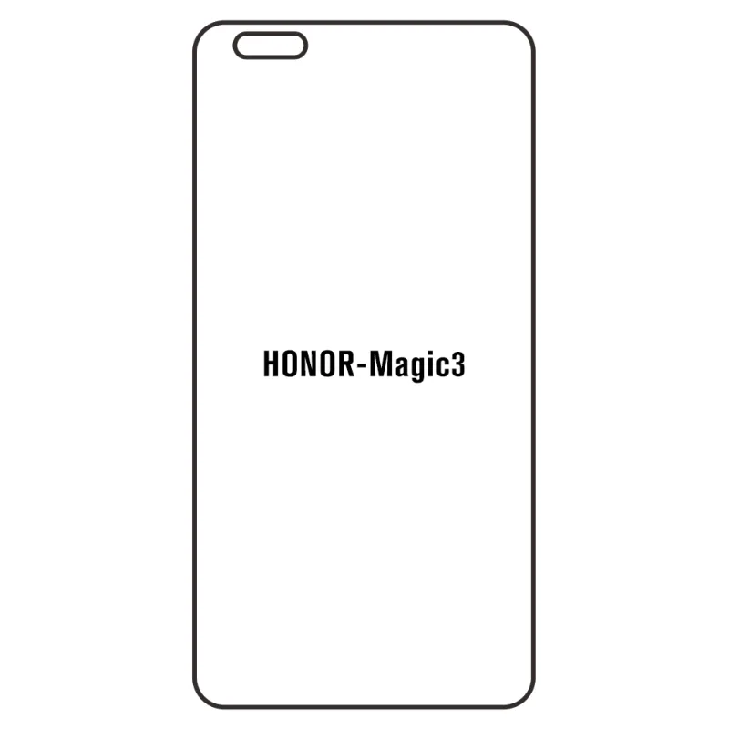 Sunshine Honor Magic3 Predná Hydrogél ochranná fólia Strih: Kompatibilná s krytom 2, Typ fólie: Matná