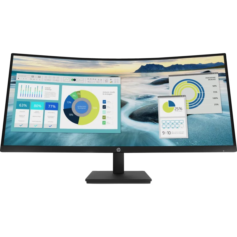 HP P34hc 34"UHD/250/DP/HDMI/5ms napájí do 65w (usb-c) 21Y56AA#ABB