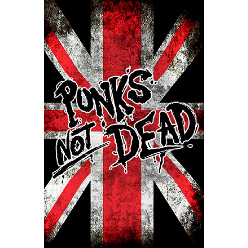 Punks Not Dead - GB Flag (vlajka)