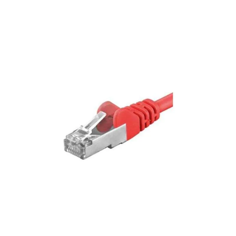 Premiumcord Patch kabel CAT6a S-FTP, RJ45-RJ45, AWG 26/7 1,5m červená (sp6asftp015R)