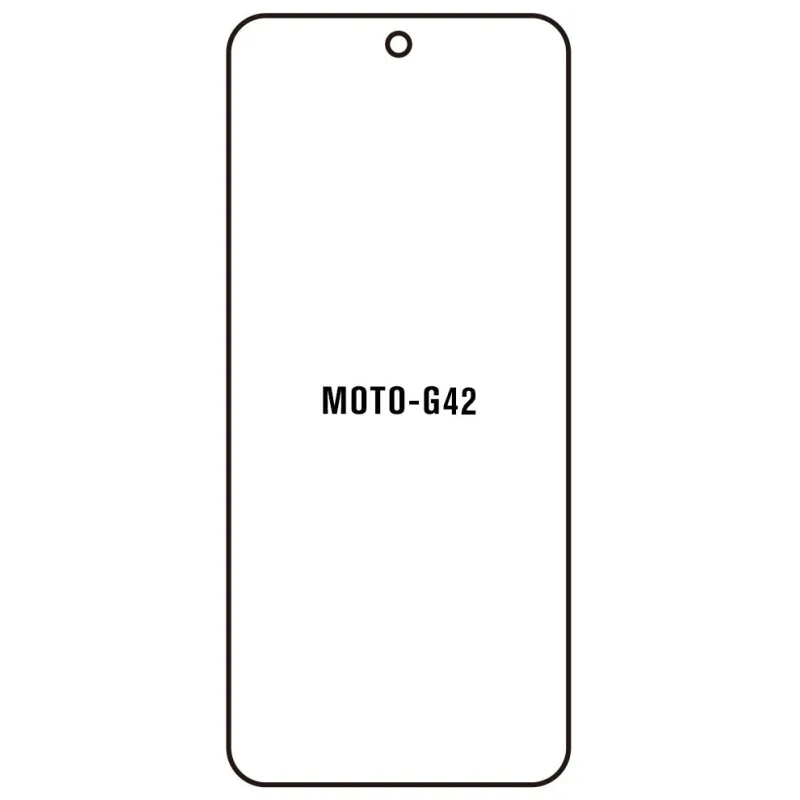 Sunshine Motorola G42 Predná Hydrogél ochranná fólia Strih: Kompatibilná s krytom, Typ fólie: Anti-Spy (Privacy)