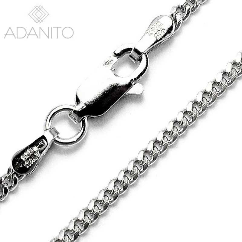 Strieborná retiazka pancer ADANITO SSRK030661PANC2, 45 cm, 4.40 g