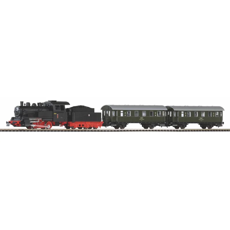 Piko Piko Štartovacia sada Osobný vlak s parnou lokomotívou Oi2 s tendrom PKP III - 97933