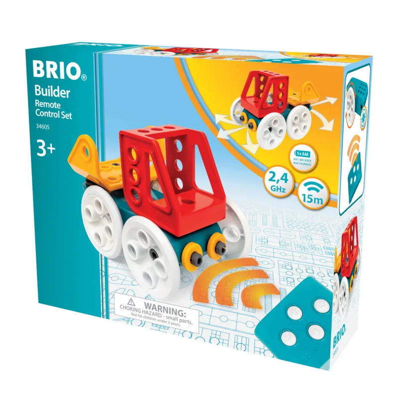 Brio Stavebnica BRIO BUILDER Sada s diaľkovým ovládaním