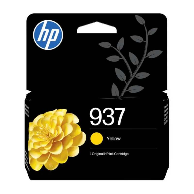 HP Ink Cartridge 937/Yellow/800 stran (4S6W4NE#LS1)