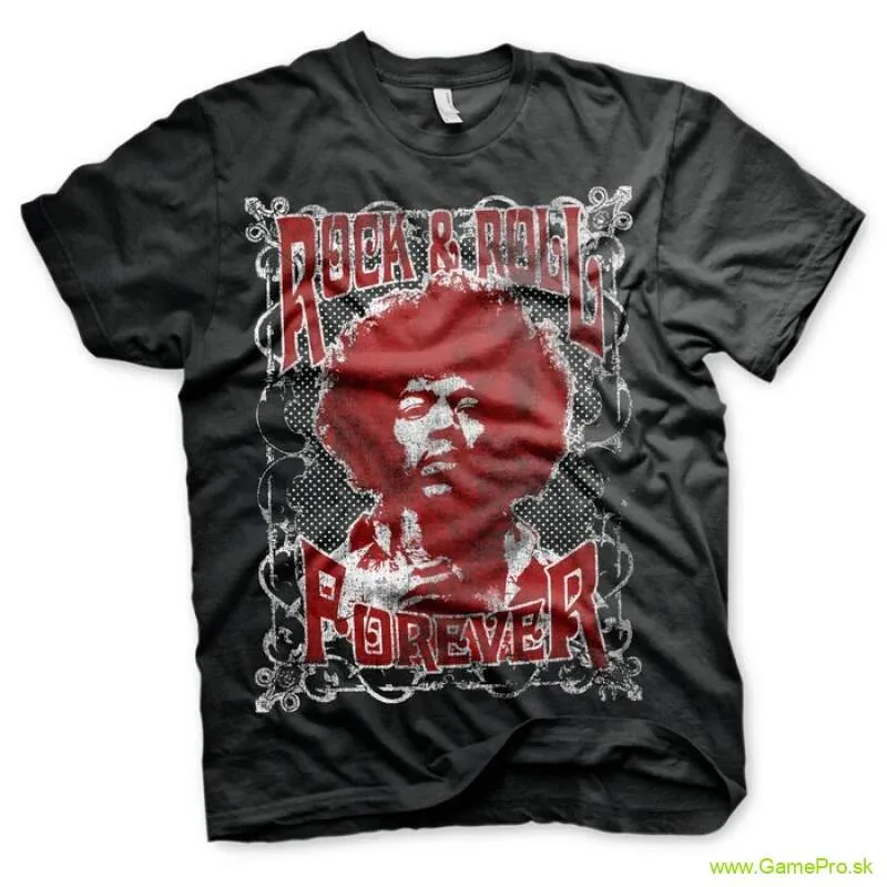 Jimi Hendrix Rock n Roll Forever (tričko)