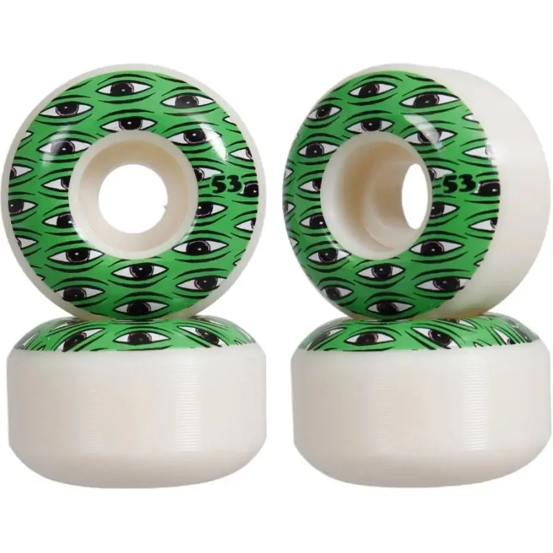 Toy Machine All Seeing 100A Kolieska Na Skate 4-Balenie (53mm|Zelená)