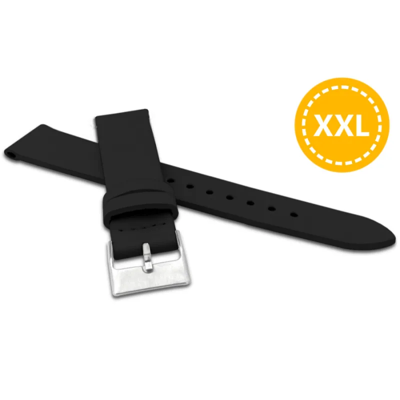 Kožený remienok na hodinky Top Grain XXL MINET MSSXB20