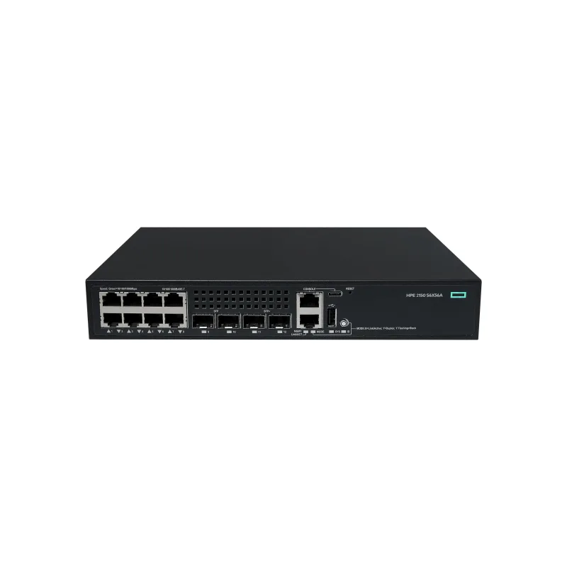 HPE Networking CW 2150 8p 10M/ 100M/ 1G 2p SFP 1G 2p SFP+ 1G/ 10G Switch…