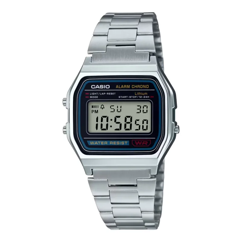 Hodinky CASIO unisex A-158WA-1DF (36,8MM)