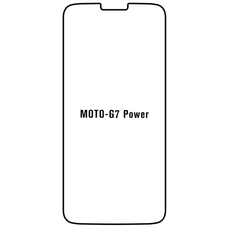 Sunshine Motorola G7 POWER Predná Hydrogél ochranná fólia Strih: Predná 1, Typ fólie: Číra