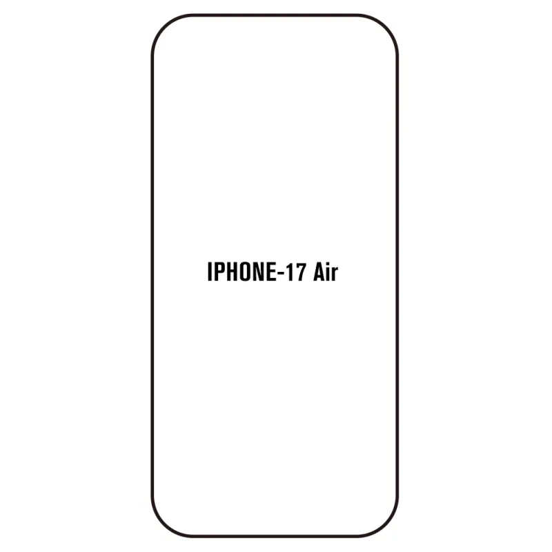 Sunshine iPhone 17 Air Predná Hydrogél ochranná fólia Strih: Kompatibilná s krytom, Typ fólie: Anti-Spy (Privacy)