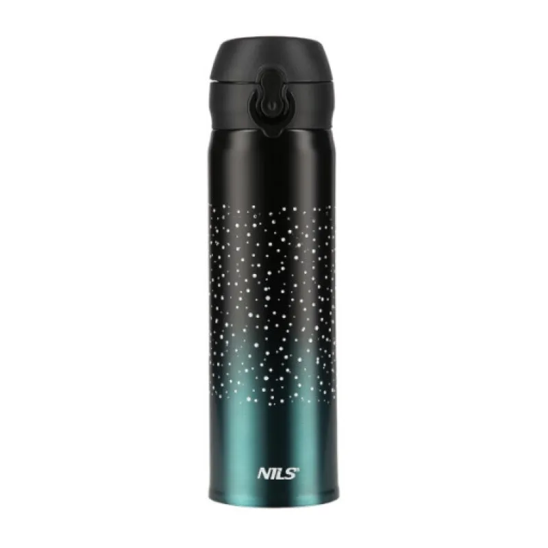 Termoska NILS Camp NCB11 zelená, 500 ml.