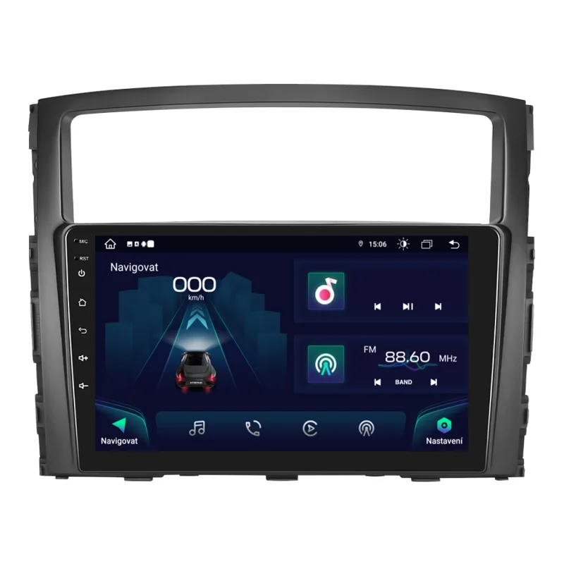 Xtrons 2DIN autorádio IAP12-XEV44 Android, Mitsubishi Pajero IV B322