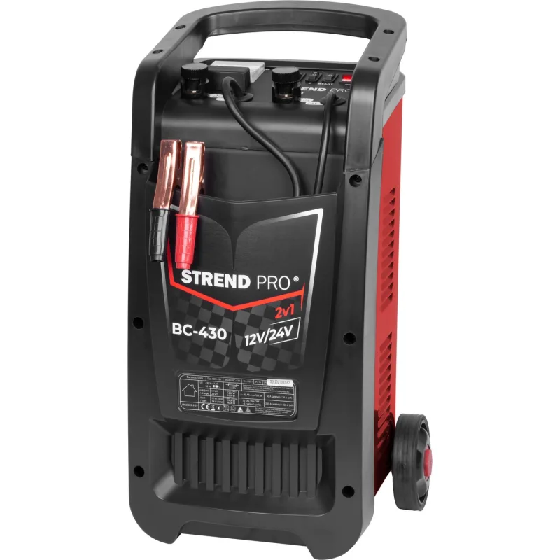 Vozík štartovací Strend Pro BC-430, 12/24V, 30 A, štart 250 A