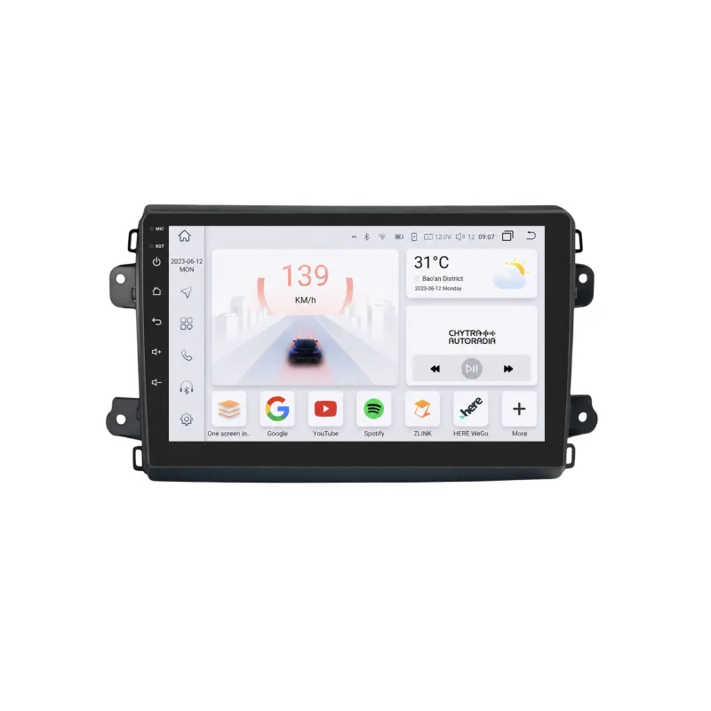 HIZPO KXFTDCT95 Autorádio 9" Android pro Fiat Ducato / Citroen Jumper / Peugeot Boxer 2021+ Model: S9004 (4+32GB) CHR6707_S90