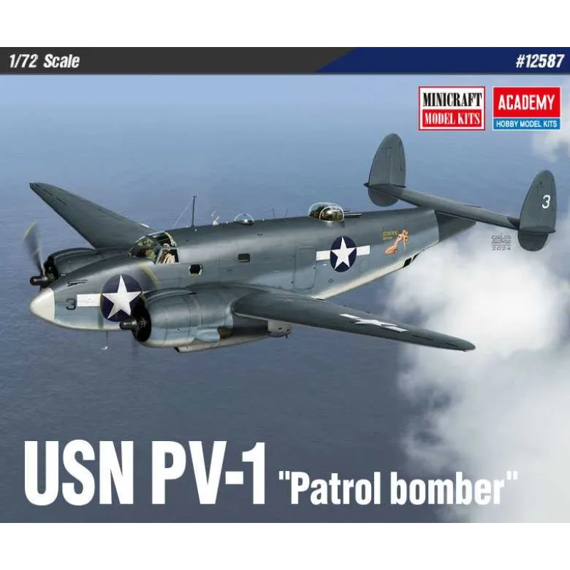 Academy Model Kit lietadlo 12587 - USN PV-1 “Patrol bomber” (1:72)