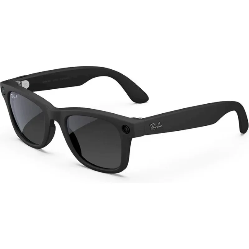 GOOGLE Meta Ray-Ban Gen2 Wayfarer, Matte Black, Graphite (Large) RW4012 601ST353