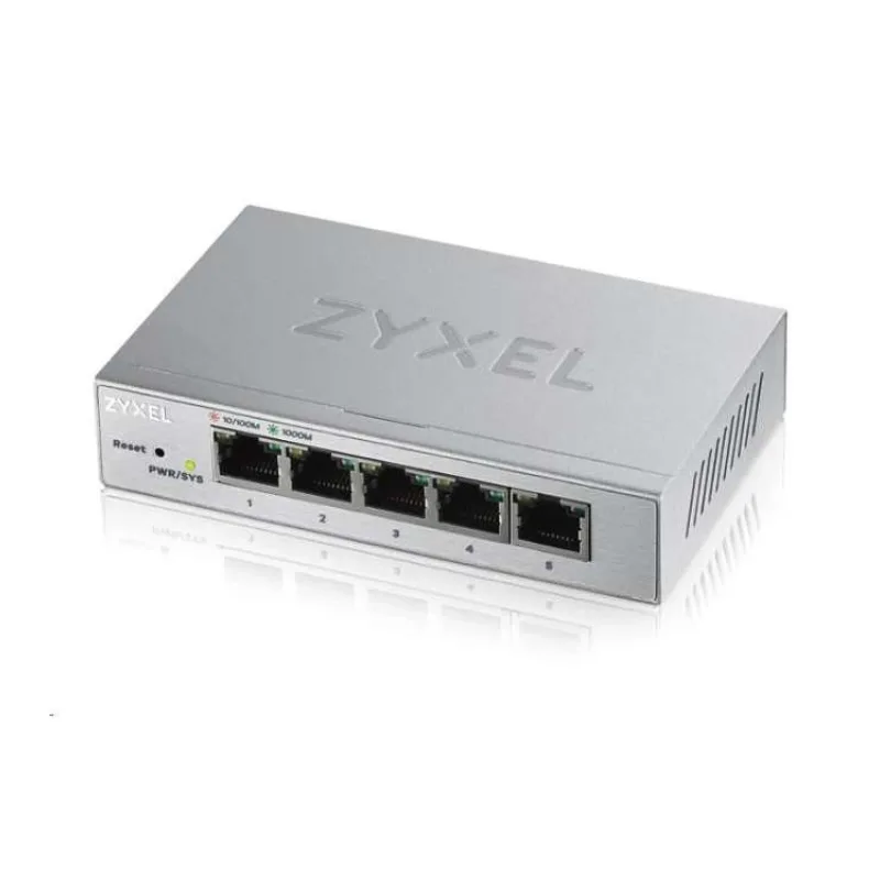 Zyxel GS1200-5 v3, 5 Port Gigabit webmanaged Desktop Switch (GS1200-5V3-EU0101F)