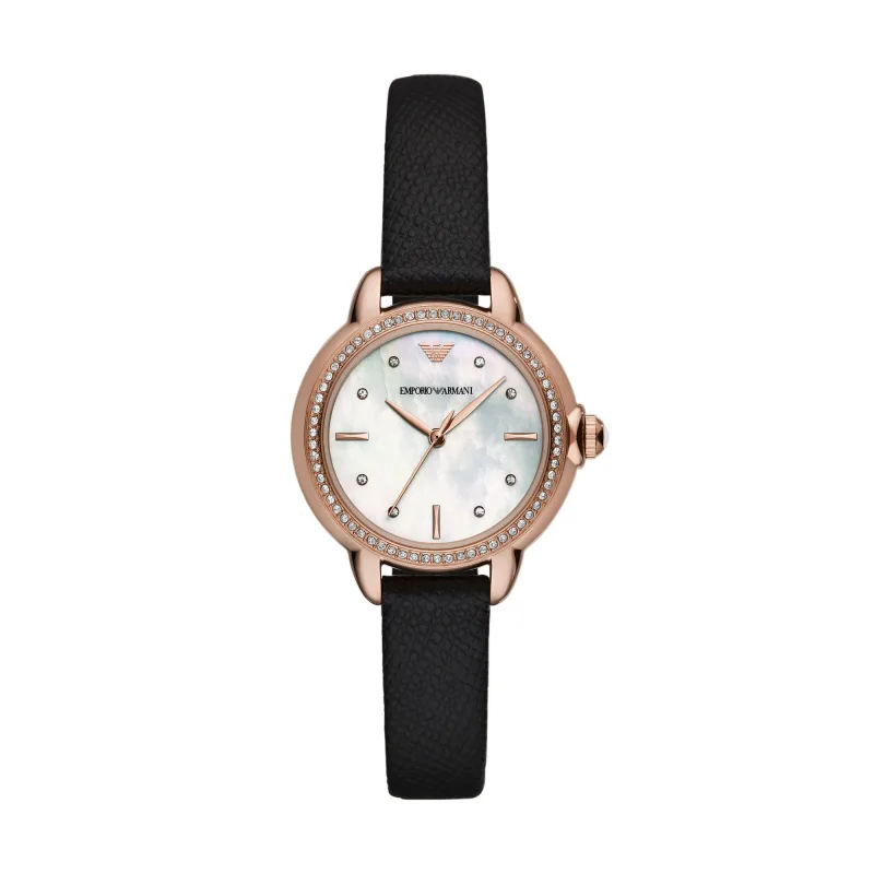 Emporio Armani Mia dámske okrúhle hodinky AR11598
