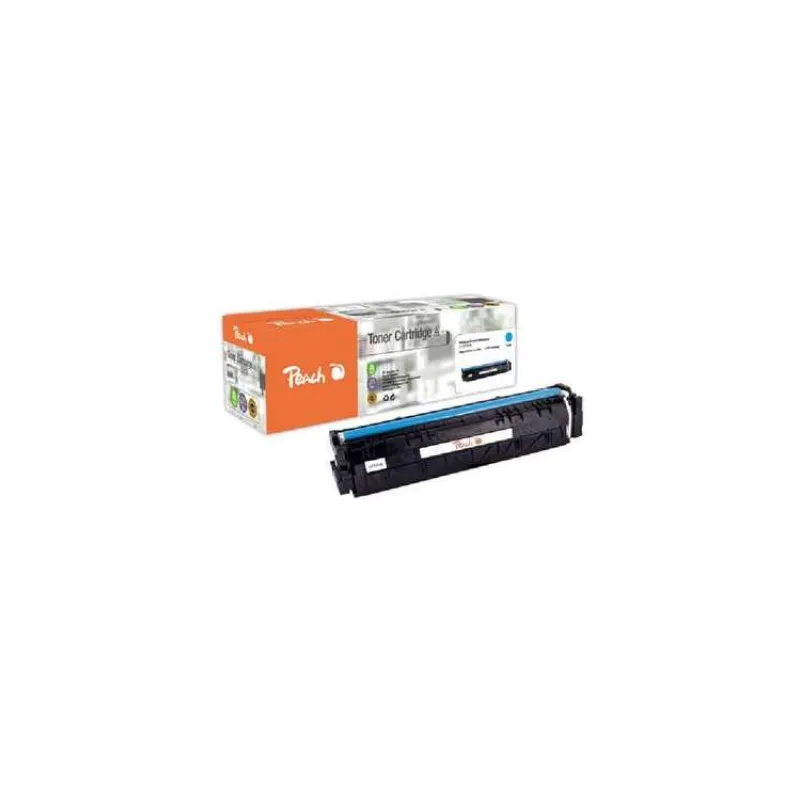 PEACH kompatibilní toner HP LJ Pro M180/181/154 CF531A, No 205A, azurová, 900str. (112188)