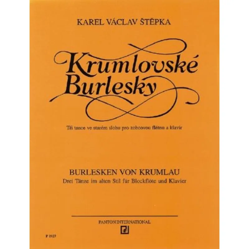 Schott Music Panton Krumlovské burlesky