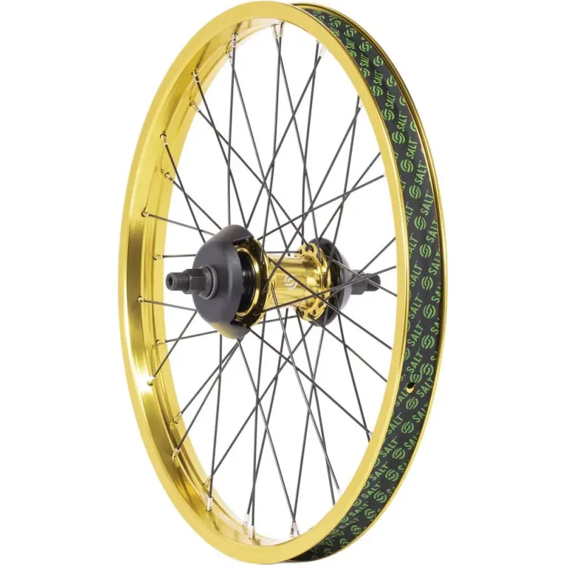 Salt Everest 20" Freecoaster BMX zadné koleso (Zlatá|Pravostranný pohon)