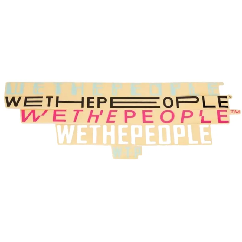 Wethepeople 4BIG Sticker Souprava (Pack 2)