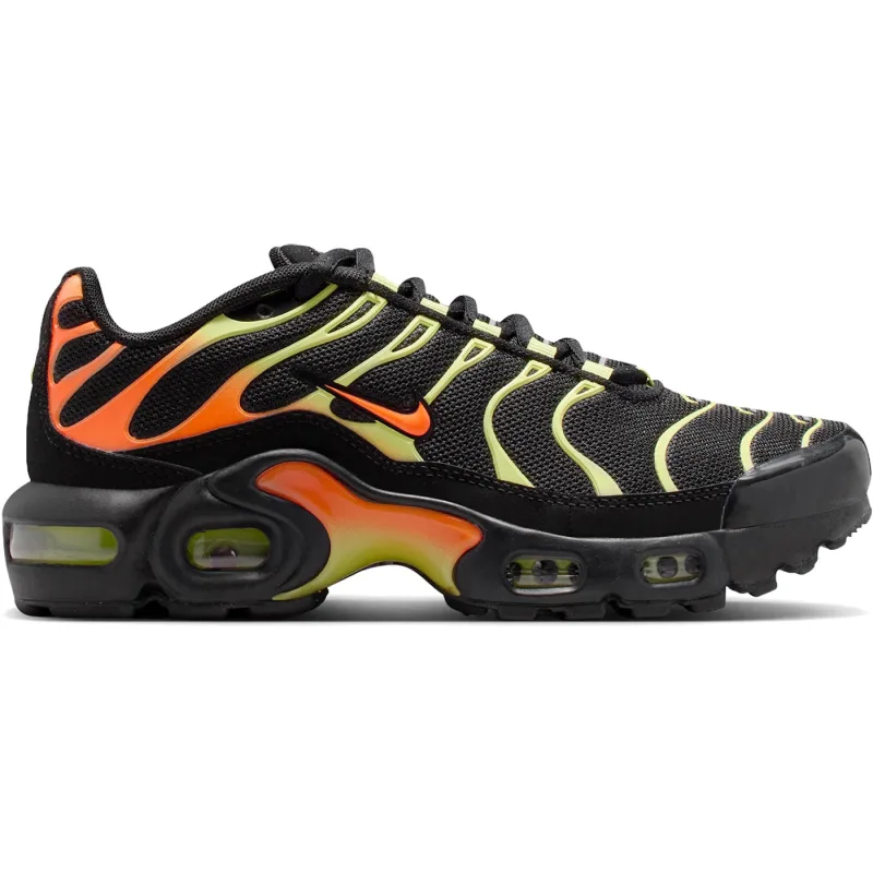 Nike Air Max Plus Black Hyper Crimson Limelight (GS) - 38.5