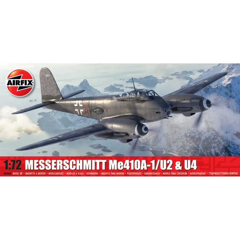 Airfix Classic Kit lietadlo A04066 - Messerschmitt Me410A-1 (1:72)