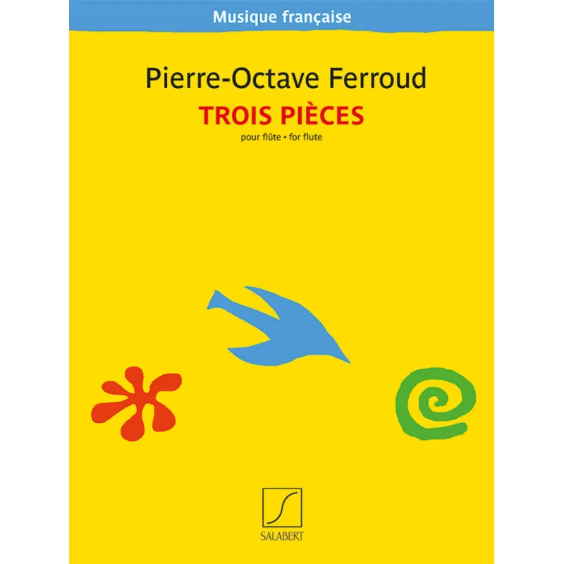 Editions Salabert Trios Pieces for Flute