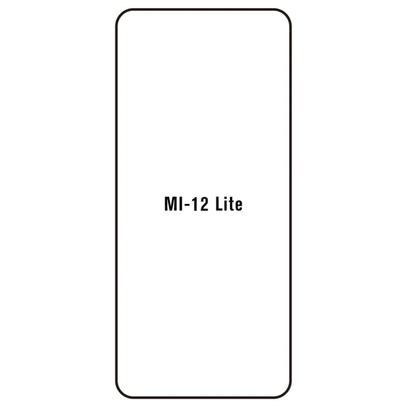 Sunshine Xiaomi 12 Lite Predná Hydrogél ochranná fólia Strih: Predná 2, Typ fólie: Číra