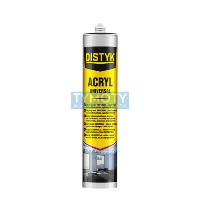Distyk Akrylový tmel UNIVERSAL - 310 ml biela, kartuša