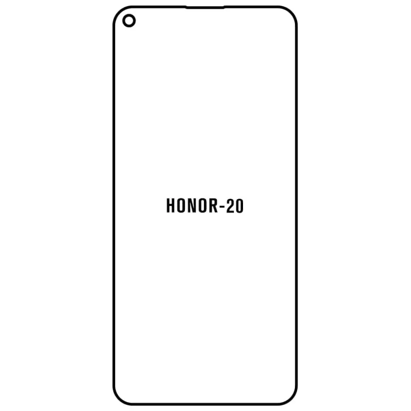 Sunshine Honor 20 Predná Hydrogél ochranná fólia Strih: Predná 1, Typ fólie: Anti-Spy (Privacy)