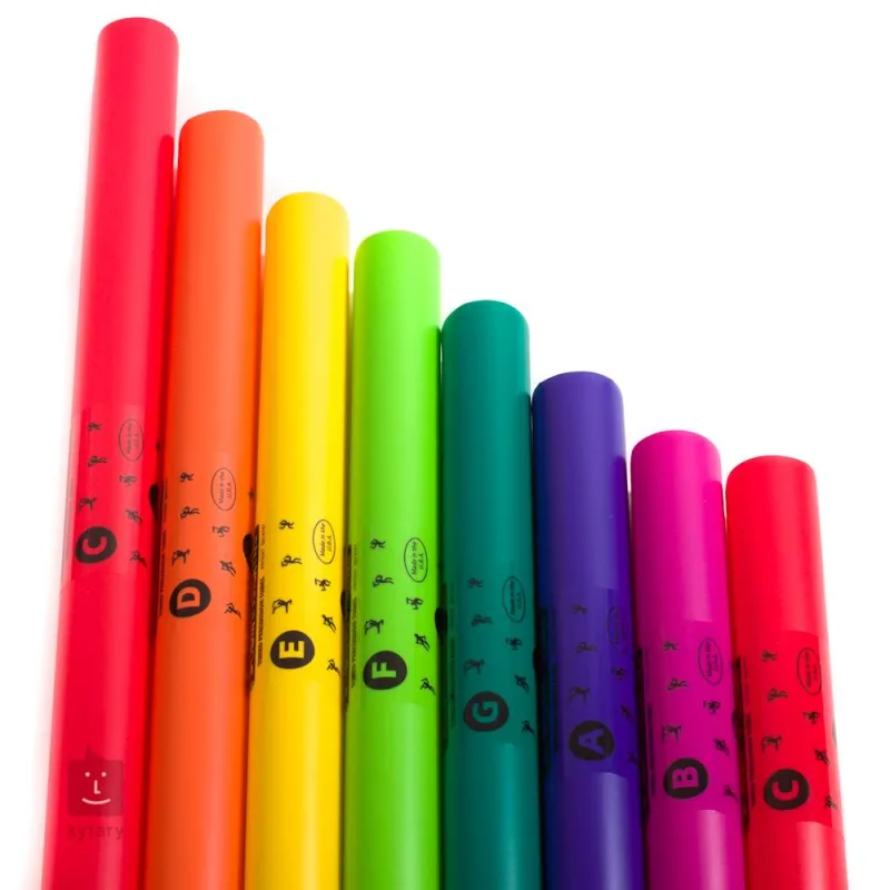 Boomwhackers C dur diatonis