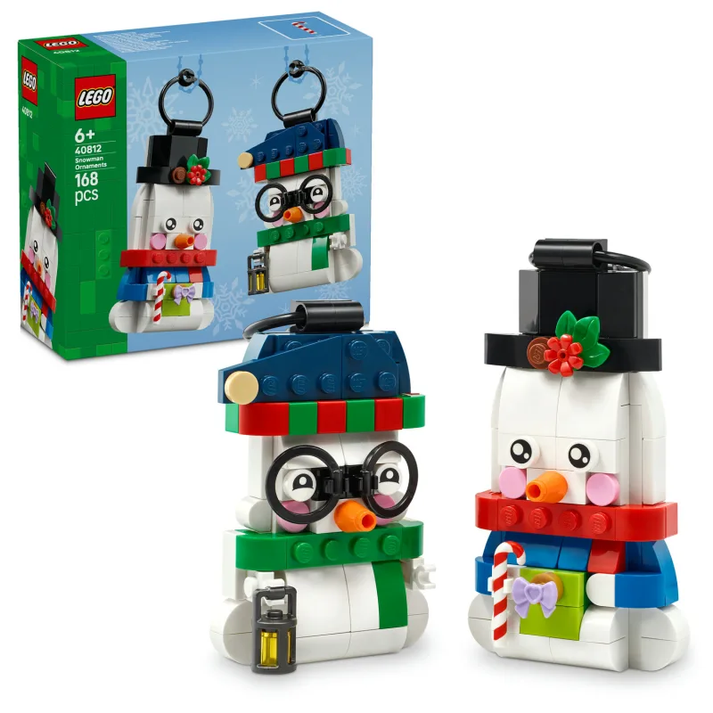 LEGO Iconic 40812 Ozdobní snehuliaci