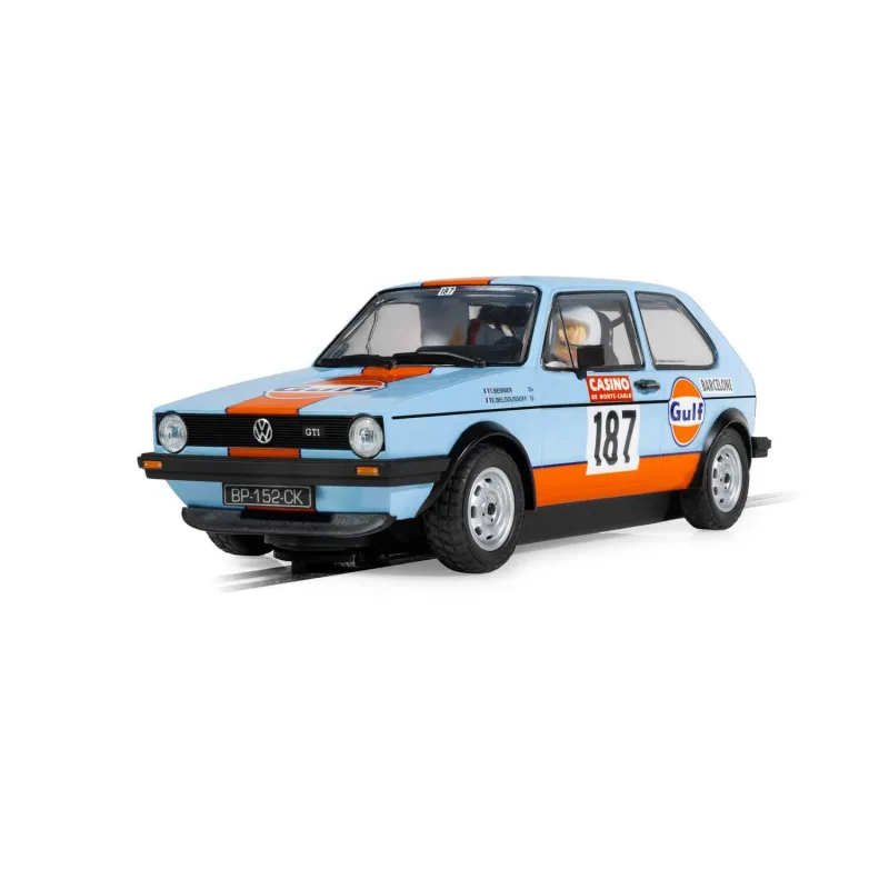 Scalextric Autíčko Gulf SCALEXTRIC C4609 - Volkswagen Golf Gti (1:32)