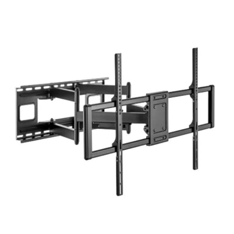 Výsuvný držák Brateck LPA77-696 pro TV 60"-120" 120kg polohovatelný nástěnný Heavy Duty BRLPA77696