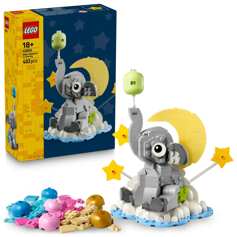 LEGO Iconic 40814 Sloník na oblohe