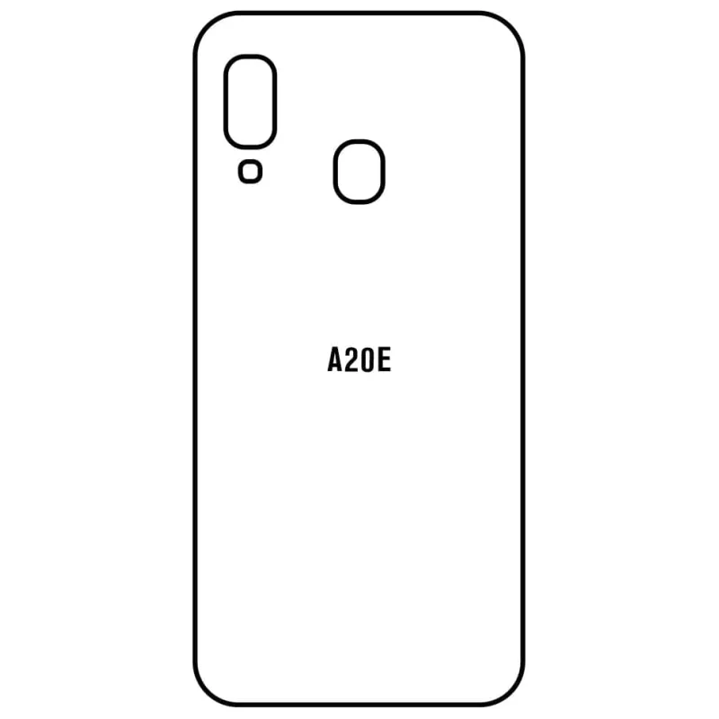 Sunshine Samsung A20E Zadná Hydrogél ochranná fólia Strih: Zadná časť 1, Typ fólie: Matná