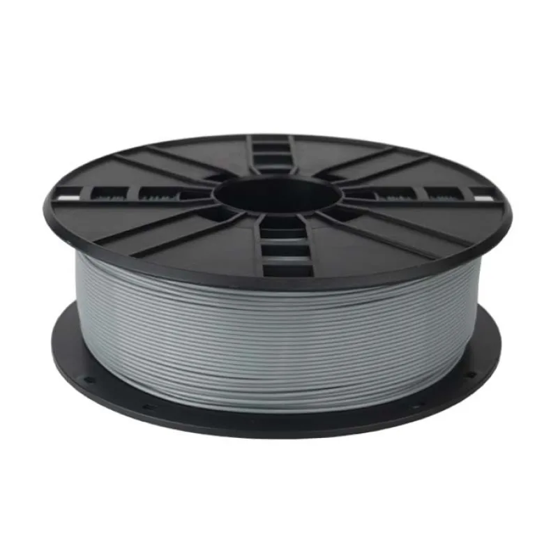 Tlačová struna (filament) GEMBIRD, PLA, 1,75mm, 1kg, šedá